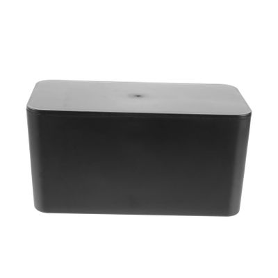 CONGARTENO Socket Storage Box Desktop Organizer Cable Cover Box Organizer Cord Holder for Desk Cable Management