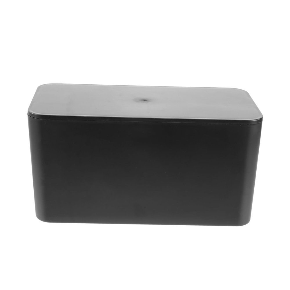 CONGARTENO Socket Storage Box Desktop Organizer Cable Cover Box Organizer Cord Holder for Desk Cable Management
