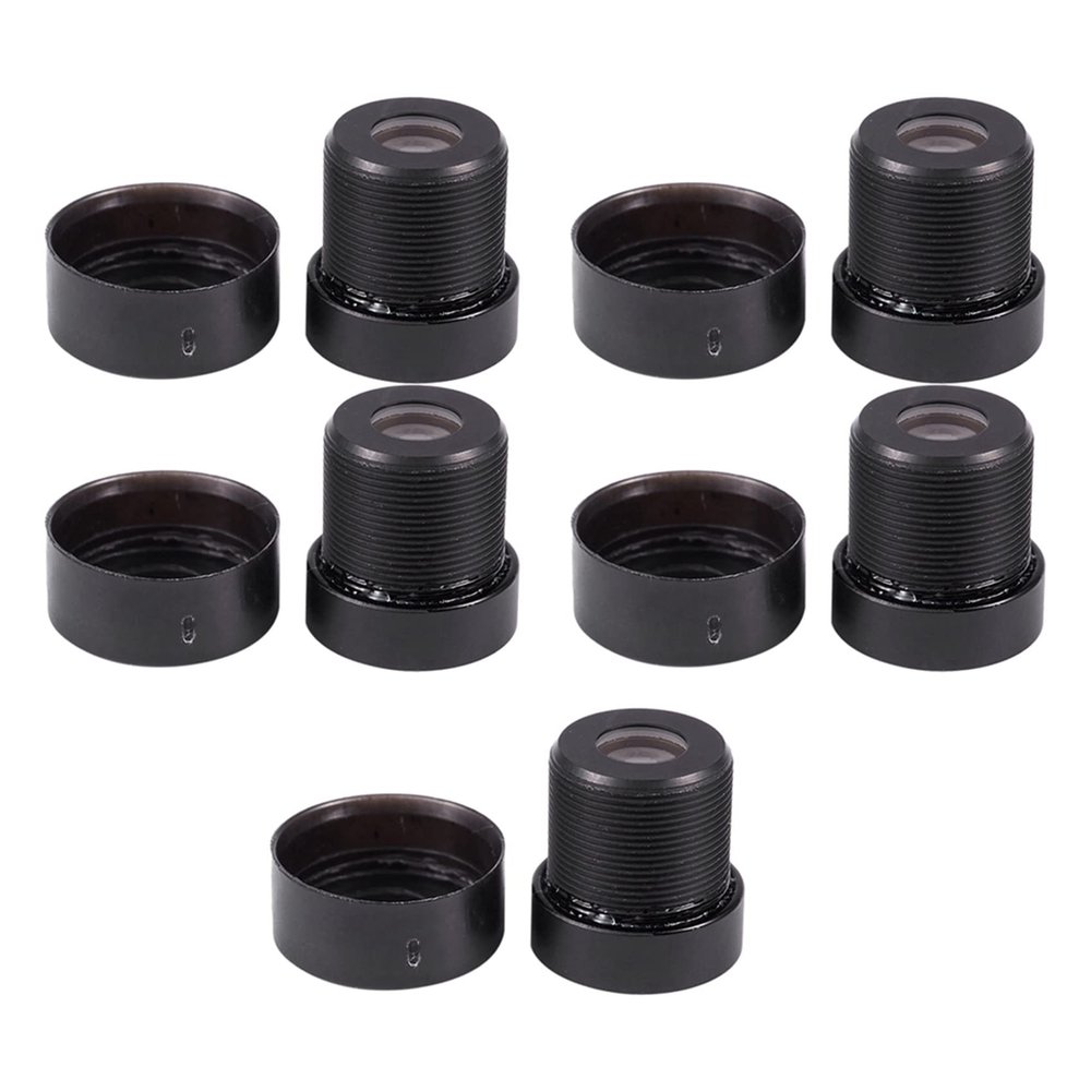 Ruitutedianzi 5Pcs 12mm Standard Zoom Board Lens Security CCTV Camera Lens 12 MM Length