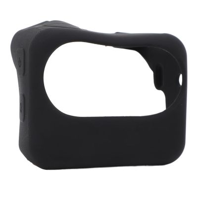 Brrnoo Action Camera Protective Case Sleeve, Protective Case Sleeve with Flexible Elasticity Silicone for Action Camera (Black)