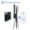 TV Mount TV Ceiling Mount Bracket Telescopic Tilt Adjustable TV Bracket Dual Pole Single Screen Ceiling Mount Suitable for Most 60-100 Inch LED, LCD Flat Screen TV Low Profile Wall Mount Bracket view 3