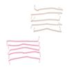 BaotyJie 5Pcs Spiral Cord for RJ9 Telephone Handsets, Pink view 3