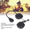 Wisoqu Motorcycle Helmet Bluetooth Headset with HiFi Stereo Sound, IPX56 Water Noise Reduction Helmet Headphone with Music Call Control Automatic Answering view 2