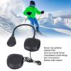Wisoqu Motorcycle Helmet Bluetooth Headset with HiFi Stereo Sound, IPX56 Water Noise Reduction Helmet Headphone with Music Call Control Automatic Answering view 3