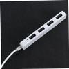 CONGARTENO USB Port Hub Extender Splitter Adapter for Laptop Pc Computer Charger Multi-Interface Hub Converter view 4