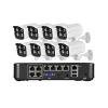 QDVOPHZA 8MP 4K HD Audio Webcam P2P POE Metal IP Camera 4/8CH NVR Lntelligent Motion Human Detection Network Video Monitor Kit(2T,8CH NVR 8PCS Camera) view 1
