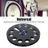 1/4 7 Inch Empty Tape Reel, Universal Opening Machine Part Opener Empty Plate, Aluminum Alloy Empty Take Up Reel to Reel Small Hub for Studer (Black) view 3