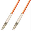 100M Multimode Simplex Fiber Optic Cable (62.5/125) - LC to LC view 1