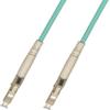 100M 10gb 10 Gigabit Multimode Simplex Fiber Optic Cable (50/125) - LC to LC view 1