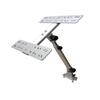 Brocraft Double Face Marine Electronic Mount, Fish Finder Bracket, Anodized Aluminum Swivel Monitor Mount/Double Marine Electronic Mount view 1