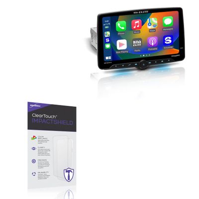 BoxWave Screen Protector Compatible with BOSS Audio Elite BE10ACP.X - ClearTouch ImpactShield (2-Pack), Impenetrable Screen Protector Flexible Film