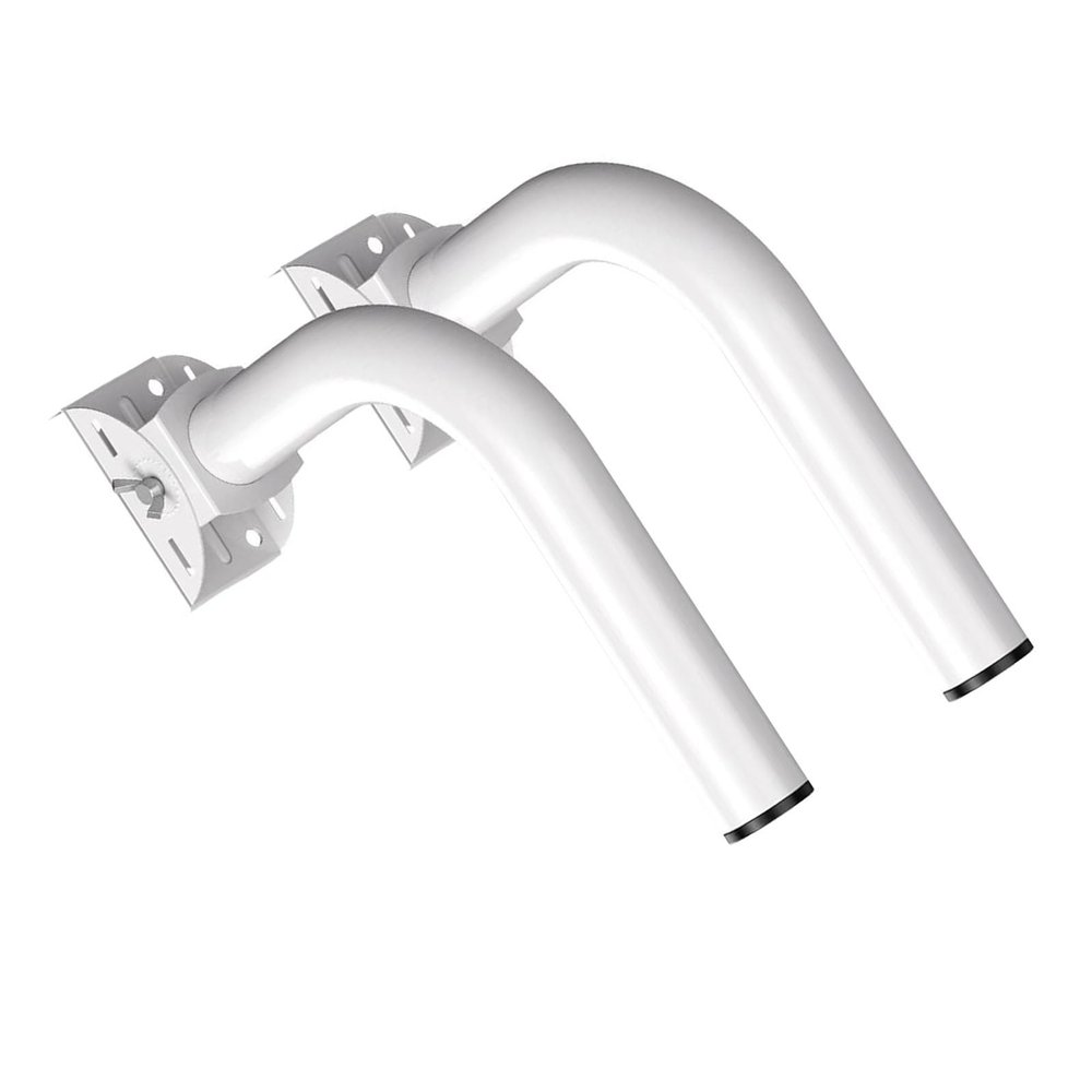 2 Pack Universal Bridge Bracket Mount 150 Adjustable Wall Mounted Mount Mount J Pole for Outdoor