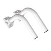 2 Pack Universal Bridge Bracket Mount 150 Adjustable Wall Mounted Mount Mount J Pole for Outdoor view 1