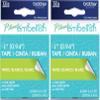 Brother P-Touch Embellish White Print on Lime Green Tape TZE-MQG55M - ~1" Wide x 13.1 Long (24mm x 4m) (Pack of 2) view 1