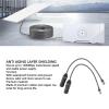 Satellite Cable Connecter to RJ45 Adapter, Gen3 V3 Rectangular Satellite, 1200Mbps Ethernet Plug, for Stable Home or Office Network Connection, Made of Rubber and view 2