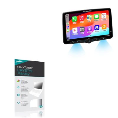 BoxWave Screen Protector Compatible with BOSS Audio BE14ACP.WX - ClearTouch Crystal Privacy (2-Pack), Privacy Screen Protector Flexible Film Clear