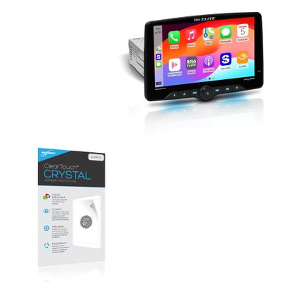 BoxWave Screen Protector Compatible with BOSS Audio Elite BE9ACP.WX - ClearTouch Crystal (2-Pack), HD Film Skin - Shields from Scratches