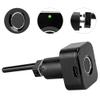evhooe Fingerprint Lock Cabinet Fingerprint Padlock Smart Fingerprint Cabinet Drawer Digital Safety Lock USB Charging view 2