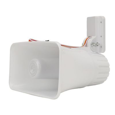 Cunyuer Alarm Siren, Wired Alarm Siren Horn, 120db 30W Siren Dual Tone Indoor/Outdoor DC 12V, Siren for Burglar Home Security
