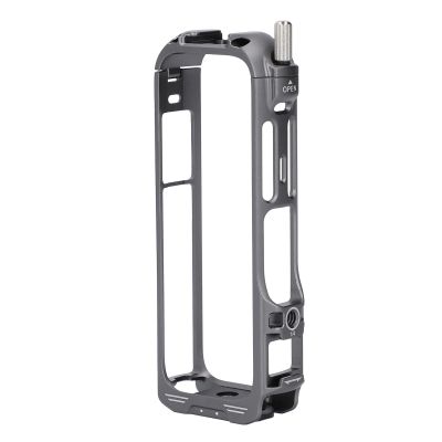Camera Case, Camera Cage Aluminum Alloy and Silicone Camera Cage with Soft Foam Padding for Action Camera