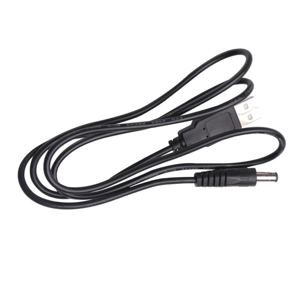 LIFKICH 1m Dc to USB Power Supply Cable Adapter for Tablets USB Extension Wire