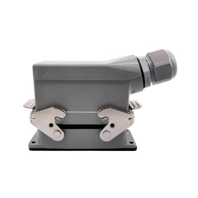 BHUPWZE Heavy Duty Connectors HDC-HSB-006-1/2/3/4 F/M 6pin Screw Connection 35A Industrial Rectangular Connector Plug(HDC-HSB-006-4)
