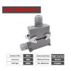 BHUPWZE Heavy Duty Connectors HDC-HSB-006-1/2/3/4 F/M 6pin Screw Connection 35A Industrial Rectangular Connector Plug(HDC-HSB-006-4) view 2