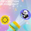 YIFULIN Early Educational Light-up Sleep Light Preschool Fairy Tale Projection Lamp Projector Torch for Kids Pink+ Green view 4