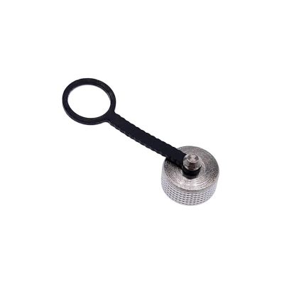 BHUPWZE GX12 GX16 Aviation Connector Plug Cover Waterproof/Metal Cap Circular Connector Protective Sleeve(GX16 Metal Cap)