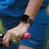 PACK 3 Soft Silicone Bands Compatible for Fitbit Versa Adjustable Sport Bands for Women Men Small Large (Black+SmokeViolet+MilkTea, Small) view 4