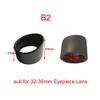 Microscope 2PCS Various Biological Stereo Microscope Telescope Cylinder Eye Shield Cups(B2) view 2