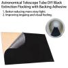 Black Extinction W/Backing Adhesive 100x48cm for Astronomical Telescope Light Better Imaging view 2