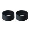 Lab Microscope Accessories 2 Pcs/Set 34mm Diameter Rubber Eyepiece for Stereo Microscope view 1