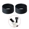 Lab Microscope Accessories 2 Pcs/Set 34mm Diameter Rubber Eyepiece for Stereo Microscope view 2