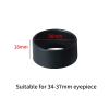 Lab Microscope Accessories 2 Pcs/Set 34mm Diameter Rubber Eyepiece for Stereo Microscope view 3