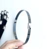 (10 PCS) 304 Stainless Steel Plastic Sprayed Black Cable Ties Self-Locking Metal Wire Rod Strapping 7.9x450mm. view 3