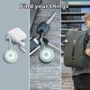 Swissdigital Design Bluetooth Locator Keychain | 4 Pack| - Works with Apple Find My - Sound and Light Notification for Luggage, Keys and Personal Items - Glacier Green (SD9507FP4) view 2