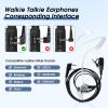 10 Pack Walkie Talkie Earpiece with Mic for BaoFeng Radio Retevis Headset for Baofeng UV-5R BF-888S Arcshell Retevis H-777 RT21 RT22 Kenwood 2 Way Radio view 3