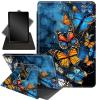 for All-New Amazon Kindle Fire HD 10 Tablet Case (13th Generation, 2023 Release) 10.1", 360 Degree Rotating Stand Cover with Auto Wake Sleep Case for Fire Tablet 10 2023,Colorful Butterflies view 1