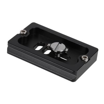 HOMSFOU Quick Release Plate Adapter Durable Qr Plate with Screw for DSLR Tripods Lightweight Camera Accessory for Hobbyists Professionals Compatible with Various Mounts