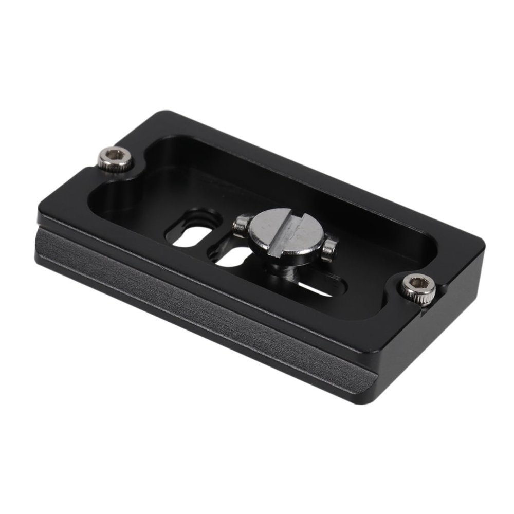 HOMSFOU Quick Release Plate Adapter Durable Qr Plate with Screw for DSLR Tripods Lightweight Camera Accessory for Hobbyists Professionals Compatible with Various Mounts