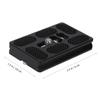 HOMSFOU Quick Release Plate Adapter Durable Qr Plate with Screw for DSLR Tripods Lightweight Camera Accessory for Hobbyists Professionals Compatible with Various Mounts view 2