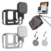 JOYSOG Ace Pro 2 Cover, Silicone Protective Case for Insta360 ace pro 2 Action Camera Lens Caps Protector Sleeve Case Cover (Grey) view 2