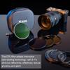 Kase 112mm Wolverine Revolution Plus Magnetic Filters Pro Kit for Nikon Z 14-24mm f/2.8 S Lens, Includes CPL ND1000 Soft GND0.9 Lens Cap & Filter Bag, Shockproof Optical Glass & & Color Coded Rings view 4