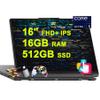 Lenovo Yoga 7 16 2-in-1 AI PC Laptop 16" WUXGA IPS Touch (Glossy) Intel 12-core Ultra 5 125U (>i7-1335U) 16GB RAM 512GB SSD Backlit Fingerprint Thunderbolt4 FHD IR Privacy Camera Win11 w/ICP Accessory view 1