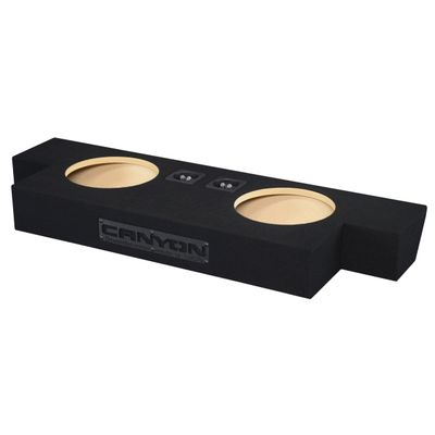 2004-2014 Canyon Crew-Cab 10" Dual Sealed Sub Box Speaker Box Custom Car Audio Subwoofer Enclosure Sub Box