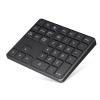 Gugxiom Bluetooth Number Pad, 2.4G Numeric Keypad Numpad, 35 Keys, Rechargeable Financial Accounting Numeric Pad for Laptop Desktop PC (Black) view 1
