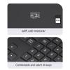Gugxiom Bluetooth Number Pad, 2.4G Numeric Keypad Numpad, 35 Keys, Rechargeable Financial Accounting Numeric Pad for Laptop Desktop PC (Black) view 4