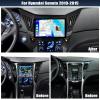 2G+64G Android 15 Car Stereo for Hyundai Sonata 2010-2015 with Wireless Carplay Android Auto,9 Touchscreen Hyundai Sonata Car Radio with Mirror Link WiFi/GPS Bluetooth FM/RDS SWC+AHD Rear Camera view 2