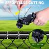 Balabulala Cable Tie GunStainless Steel Zip Tie Gun, Special Tool For Fastening And Cutting Metal Cable Ties. Stainless Steel Zip Tie Tool Used to Repair Fence, Pipe Wrap, Outdoor bundling view 4
